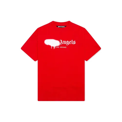 PALM ANGELS Red Мужская T-рубашка