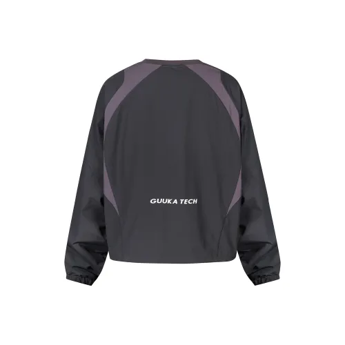 GUUKA TECH T-Рубашка Мужская Синяя Фиолетовая