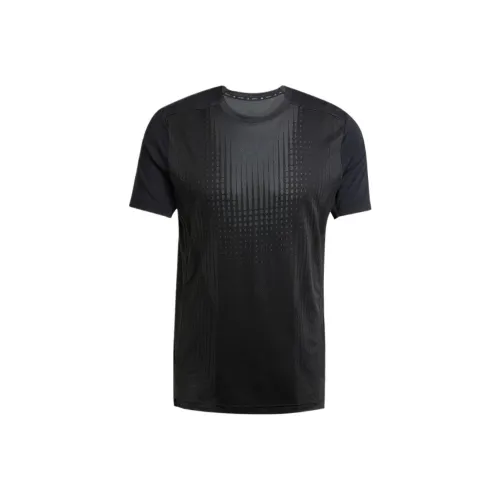 Adidas AirchillClimacool T Рубашка Мужская Черная Серая Six