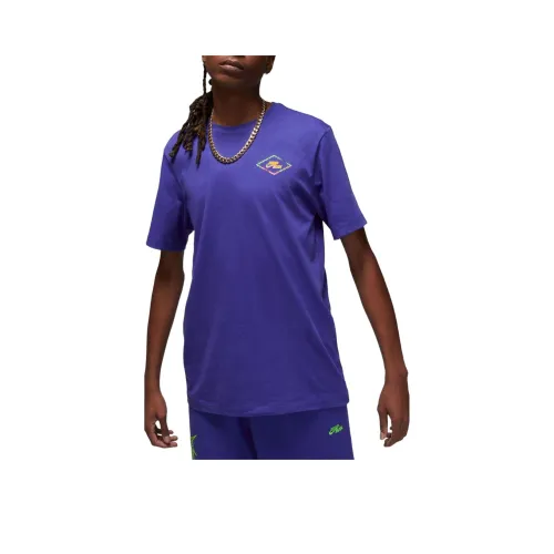 Джордан Фиолетовый Мужской T-Рубашки