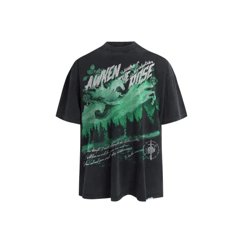 AWAKEN THE ROSE T-Shirt Унисекс Черный