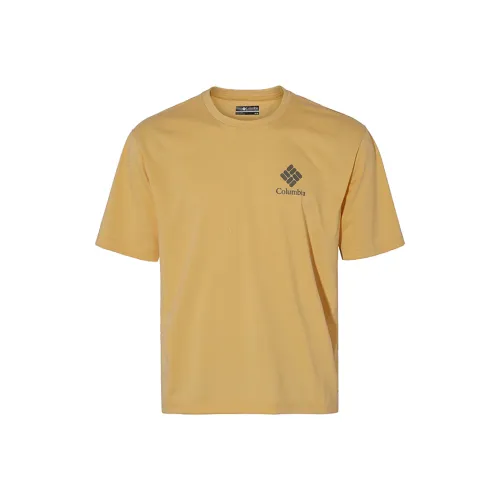 Columbia Быстросохнущая рубашка мужская цвет желтый
