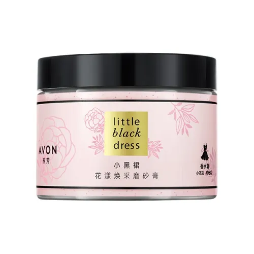 AVON Little Black Dress с Floral Radiance Скрабы 250 г Отшелушивающий Увлажняющий Увлажняющий Чистка