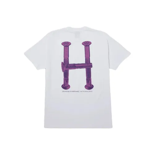 HUF Bronze56k Collaboration Белая Унисекс Футболка