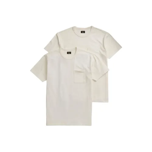 Double RL FW24 T Рубашка Мужская 2 Пачки Белый