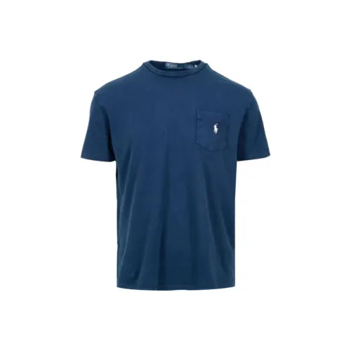 Polo Ralph Lauren T-рубашка мужская цвет озерно-синий