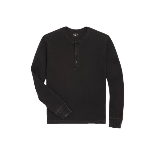 Double RL Мужские черные T-рубашки