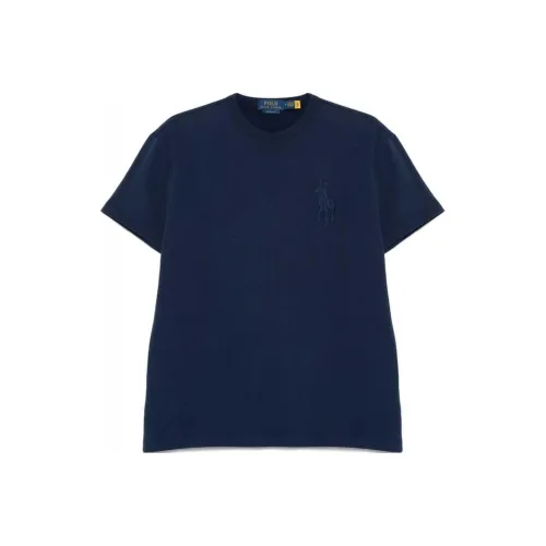 Polo Ralph Lauren FW24 T Рубашка Мужская Морской Синий