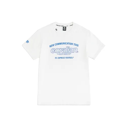 CORALIAN Белая Унисекс Футболка