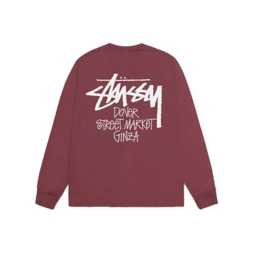 Stussy DSM Ginza Collaboration Фуксия Унисекс Футболка