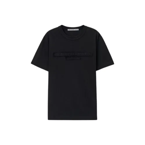 alexander wang Черная Унисекс Рубашка T