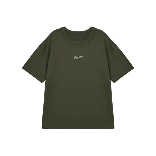 nike Sportswear T-Shirt Мужская Темно-зеленая
