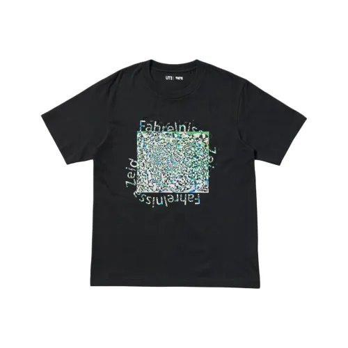 UNIQLO x TAITEMEISHUGUAN LIANMINGKUAN Tate Museum Collaboration SS25 T-Shirt Унисекс Черный