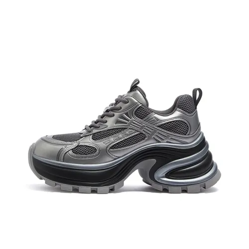 CAMEL Slip-resistant Дышащий Устойчивый к истиранию Низкий Топ Кроссовки с толстой подошвой Женские