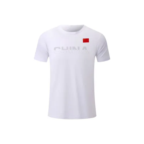 LINING Белый Мужской T-Рубашки