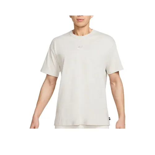 Nike Sportswear Essentials Series Премиум T-Рубашка Мужская Светлая Кость Цвет Регулировка
