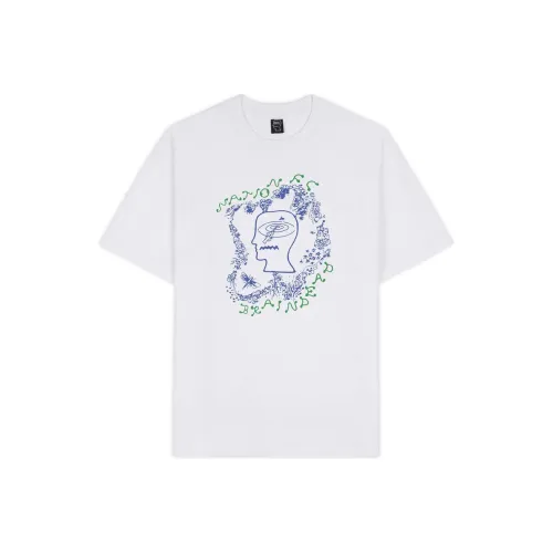 Brain Dead x NATION FISHING CO T-Shirt Унисекс Белый