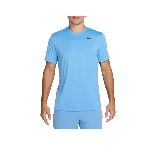 Nike Dri Fit Legend T Shirt Мужская Университетский Синий Черный
