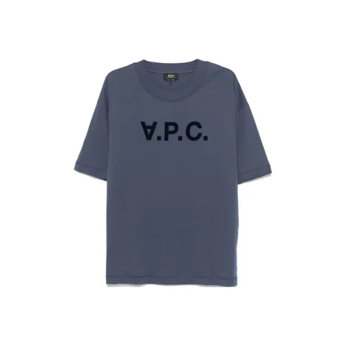 A.P.C FW24 T-Shirt Унисекс Protea Blue