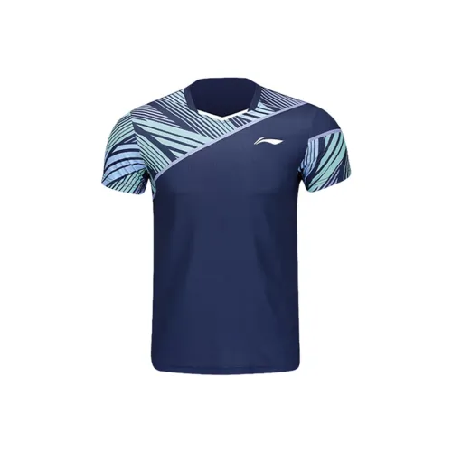 Лайнер Badminton Series T Рубашка Унисекс Темный Корабельный Синий