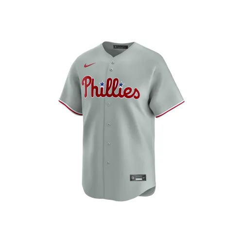 nike J.T. Realmuto Philadelphia Phillies T-Shirt Мужская Серого цвета