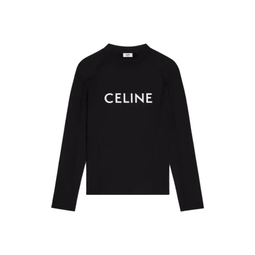 Celine Мужские черные T-рубашки