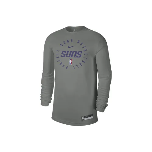 Nike Dri Fit NBA T-Shirt Мужская Серого цвета