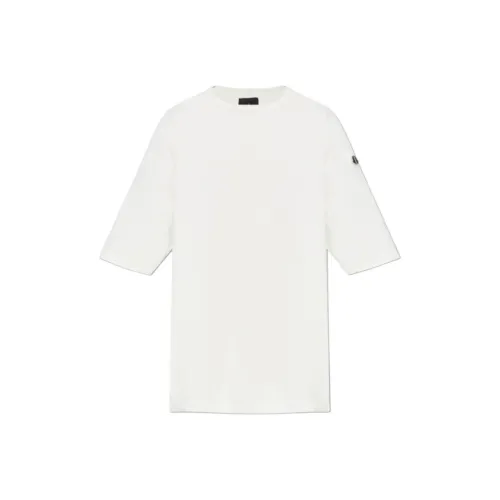 RICK OWENS совместный бренд RO x Moncler T Рубашка Унисекс Крем