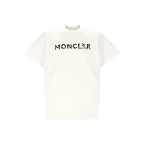 MONCLER Белая Мужская T-рубашка