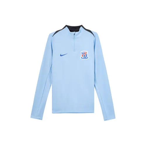 Nike Dri Fit T-Shirt Мужской Soul Синий Угольно-черный Campus Королевский синий