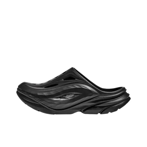 HOKA ONE ONE ORA Восстановительные тапочки против запаха устойчивые к потере формы унисекс черный