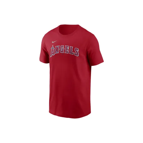 nike MIKE Trout Los Angeles Angels Fuse T-Shirt Мужской Красный