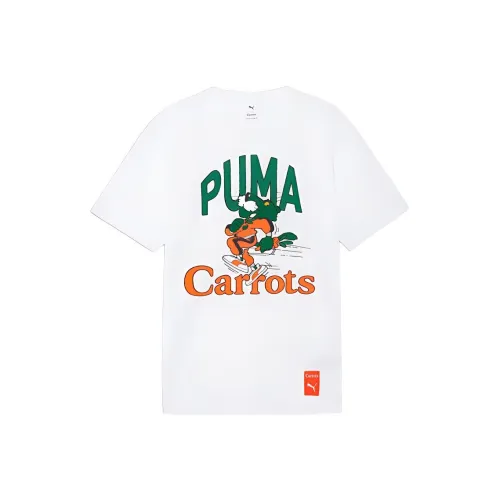 PUMA Белая Унисекс Футболка