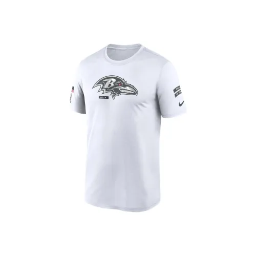 nike Dri FitPrimary Baltimore Ravens Salute To Service Edge Legend T Рубашка Мужская Белая