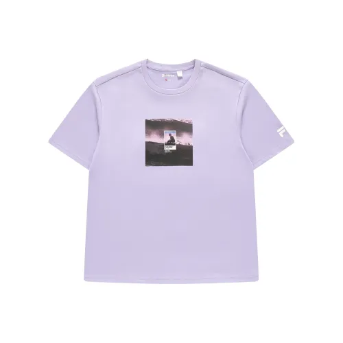 FILA FUSION Персик Унисекс Т-рубашка