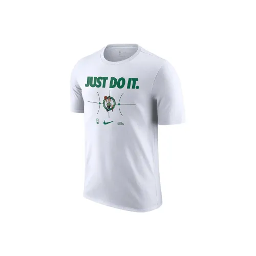 Nike Boston Celtics SS25 T-Shirt Мужской Белый