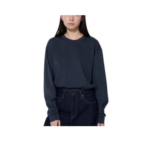 UNIQLO T-Shirt Unisex Темно-синий