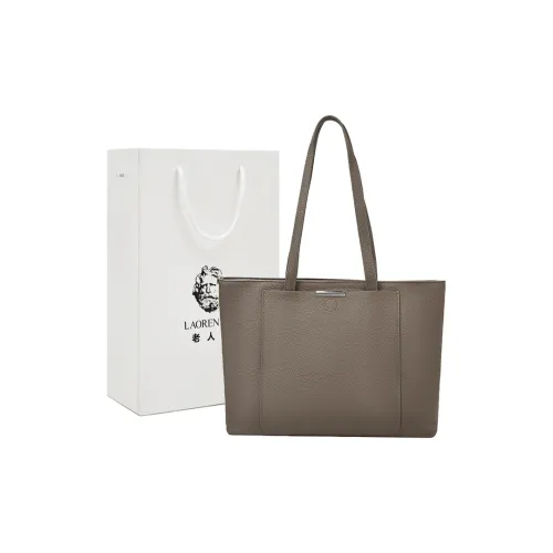 Old Man's Head Сумка Tote из синтетической кожи сумка через плечо стандартная женская черная слоновая серая коричневая