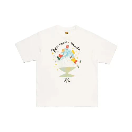 HUMAN MADE Белая унисекс футболка