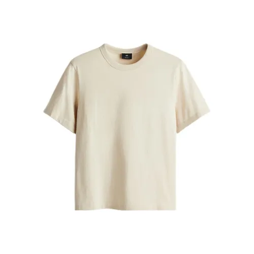 H&M Light Beige Мужские T-рубашки