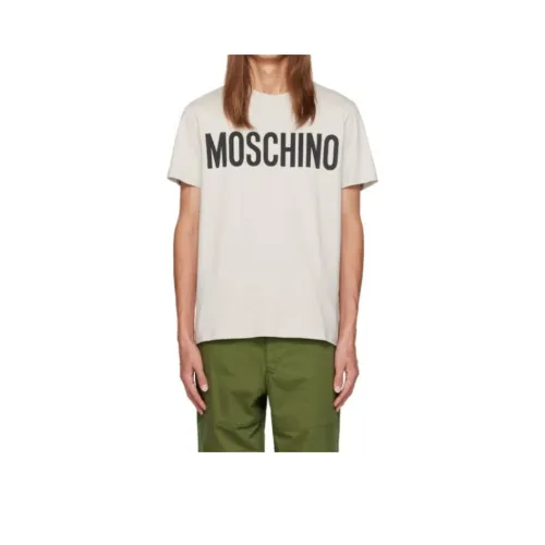 MOSCHINO Серые Мужские T-Рубашки