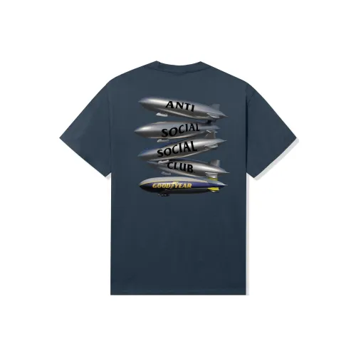 ANTI SOCIAL SOCIAL CLUB Goodyear Collaboration Морской синий Унисекс Футболка