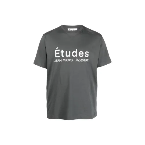 Études Серый Мужской T-Рубашки