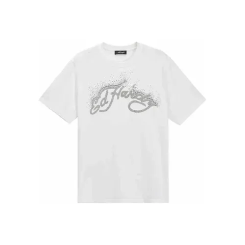 Ed Hardy FW24 T Рубашка Мужская Белая