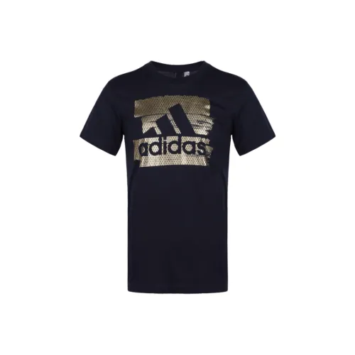 Adidas MH Bos Фольга T Рубашка Мужская Синяя