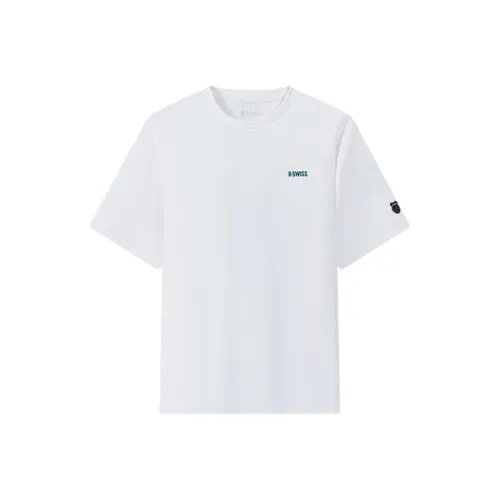 KSWISS T-Shirt Мужской Снежно-Белый