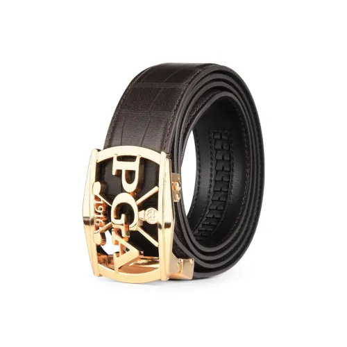 PGA Ремни из коровьей кожи Мужской Многоцветный Ширина 3,4CM