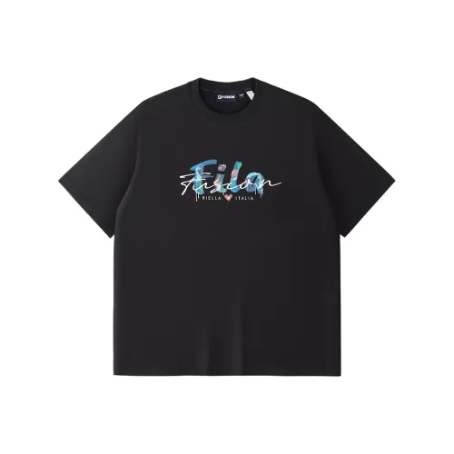 FILA FUSION LIFE T-Shirt Унисекс Глубокий Черный