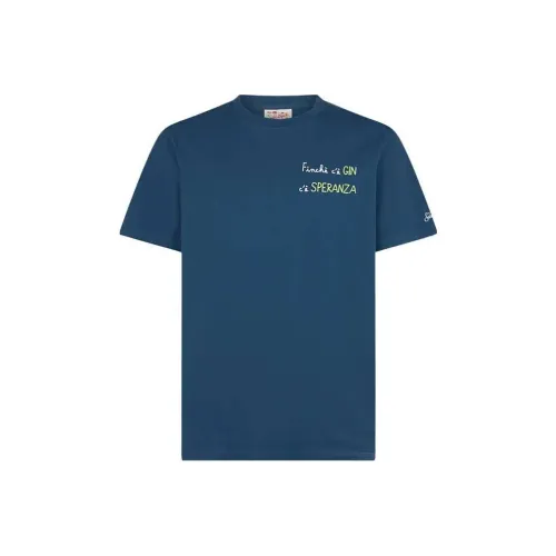 MC2 Saint Barth Blue Мужская T-рубашка