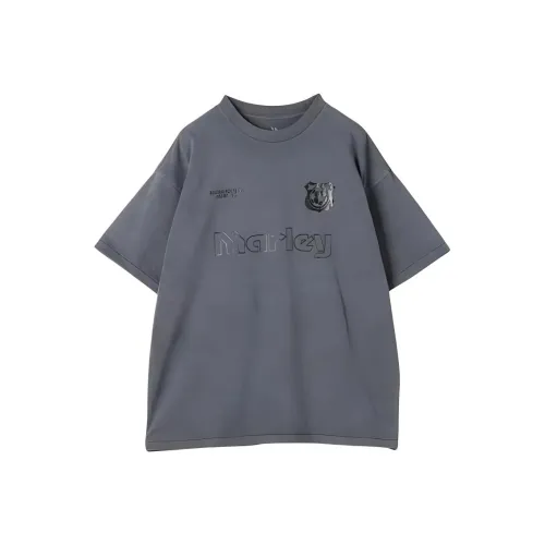 Monkey Time Bob Marley Совместное издание Co Branded Edition Серый Мужской T Рубашки